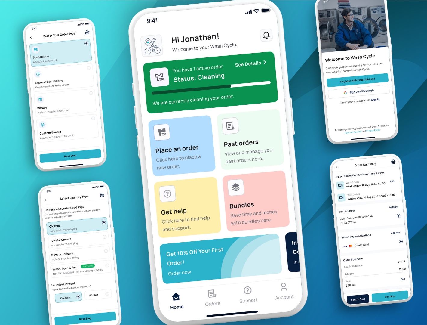 App Cycle Laundry Software