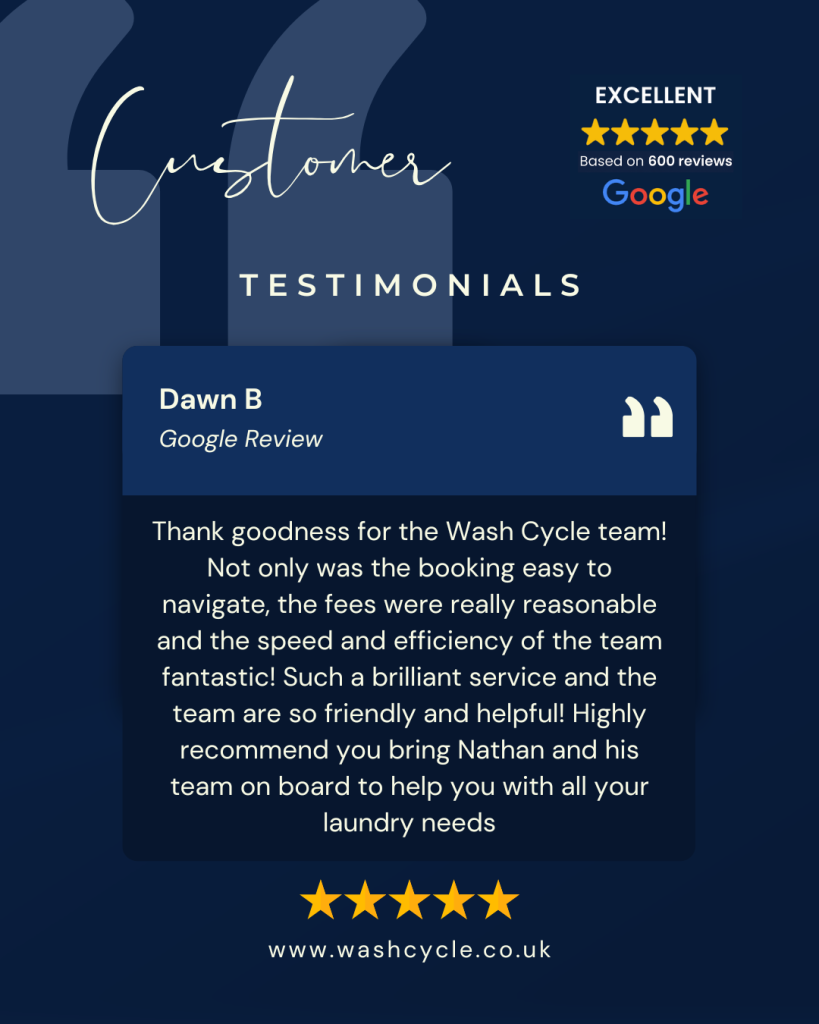 Wash Cycle Reaches 600+ 5-Star Reviews: Cardiff’s Most Trusted Laundry Service 6 1
