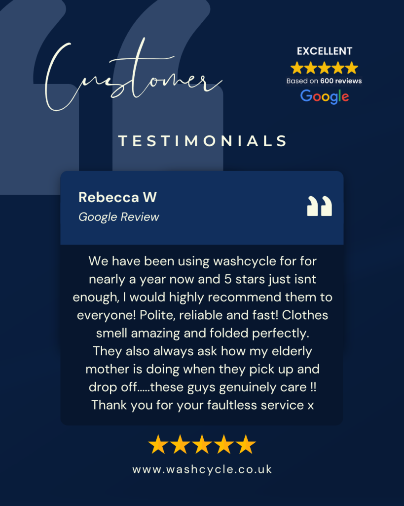 Wash Cycle Reaches 600+ 5-Star Reviews: Cardiff’s Most Trusted Laundry Service 5 2